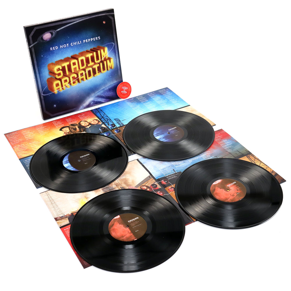 Red Hot Peppers: Stadium Arcadium 4LP Boxset TurntableLab.com