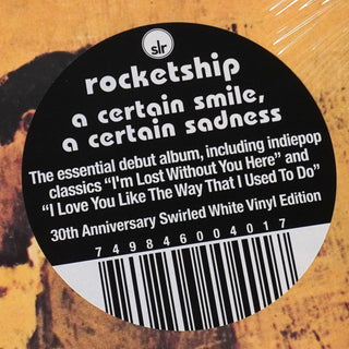 Rocketship: A Certain Smile, A Certain Sadness (Colored Vinyl) Vinyl LP