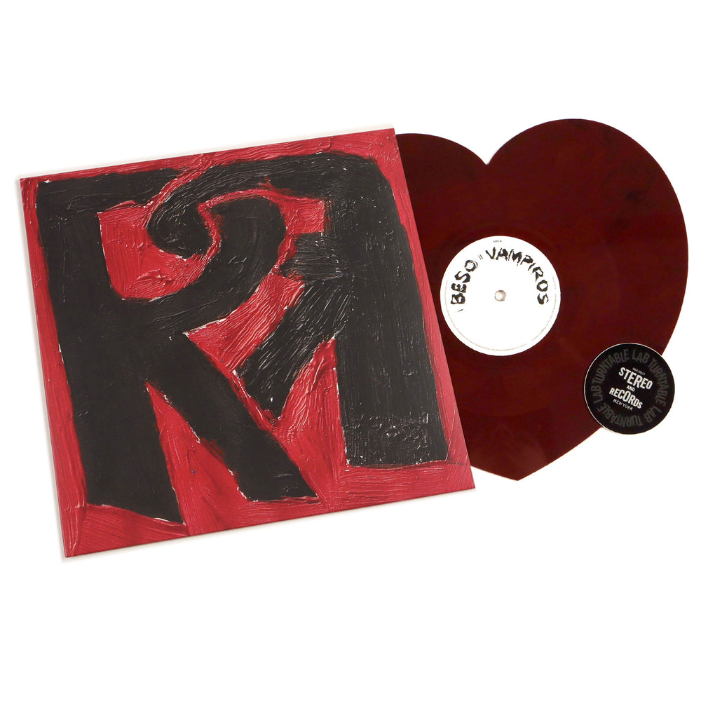 ROSALIA & RAUW ALEJANDRO  RR  1 LP. LIMITED EDITION. COLOURED VINYL HEART  SHAPE DISC.. - Online record and vinyl store, Discos Deluxe