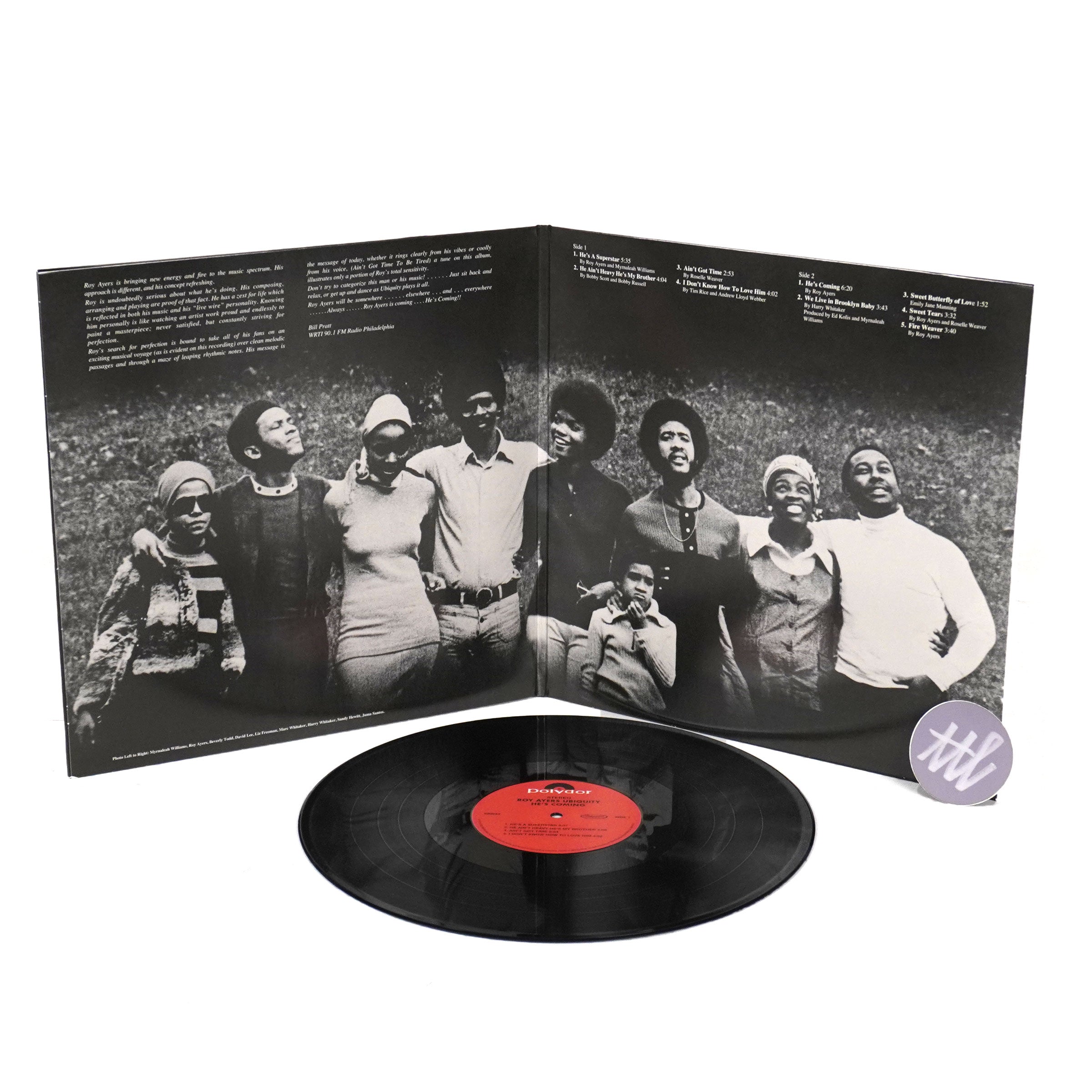 Roy Ayers Ubiquity: He's Coming Vinyl LP – TurntableLab.com