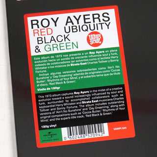 Roy Ayers Ubiquity: Red Black & Green Vinyl LP