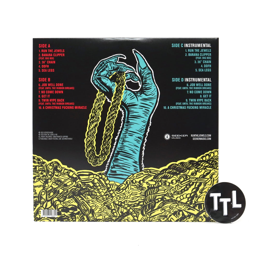 Run The Jewels: Run The Jewels - 10th Anniversary Deluxe Edition (Colored Vinyl) Vinyl 2LP