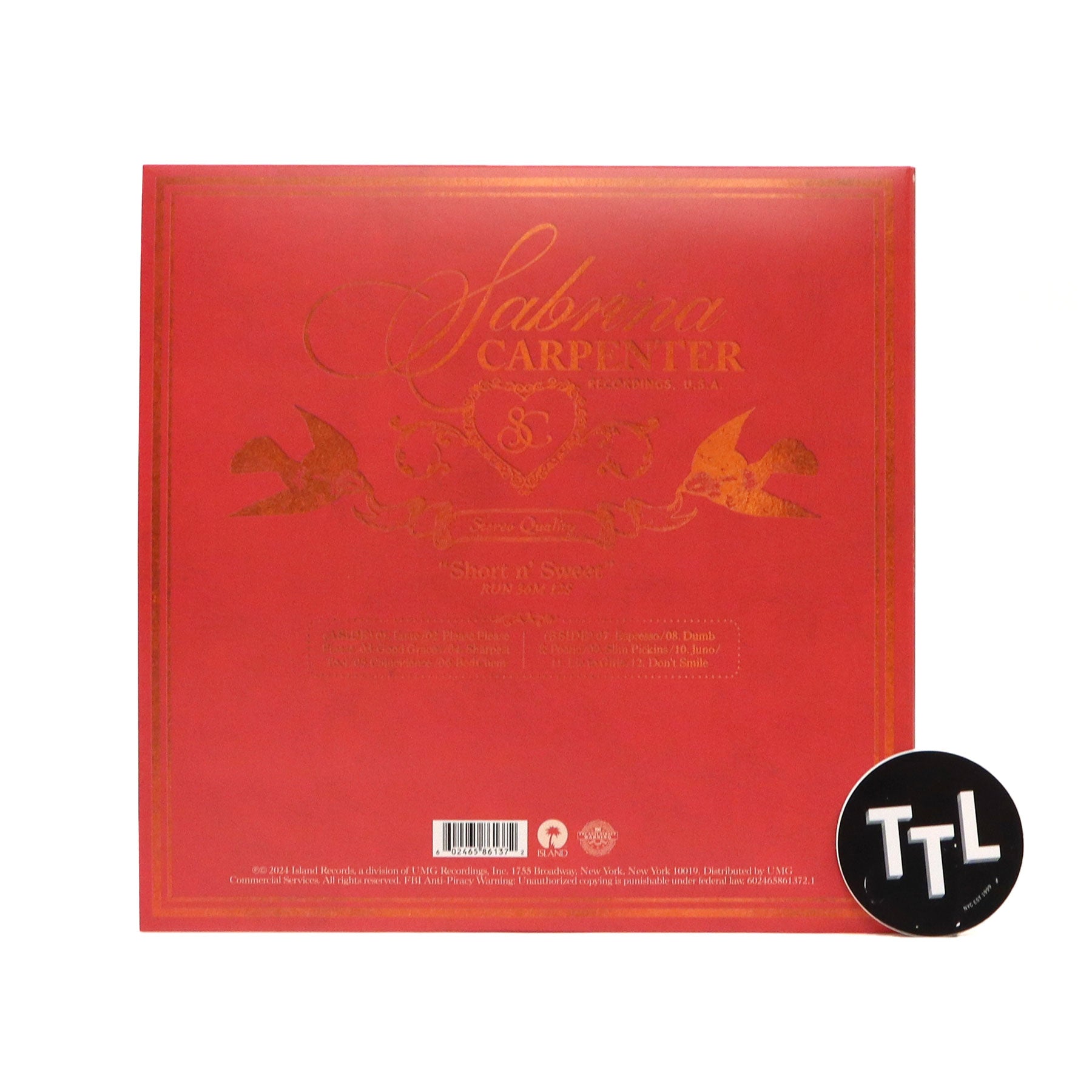 Sabrina Carpenter: Short n' Sweet (Alternate Cover, Colored