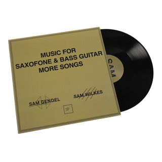 Sam Gendel & Sam Wilkes: Music For Saxofone & Bass Guitar More Songs Vinyl LP
