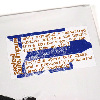 Seefeel: Pure, Impure - Expanded Vinyl 2LP