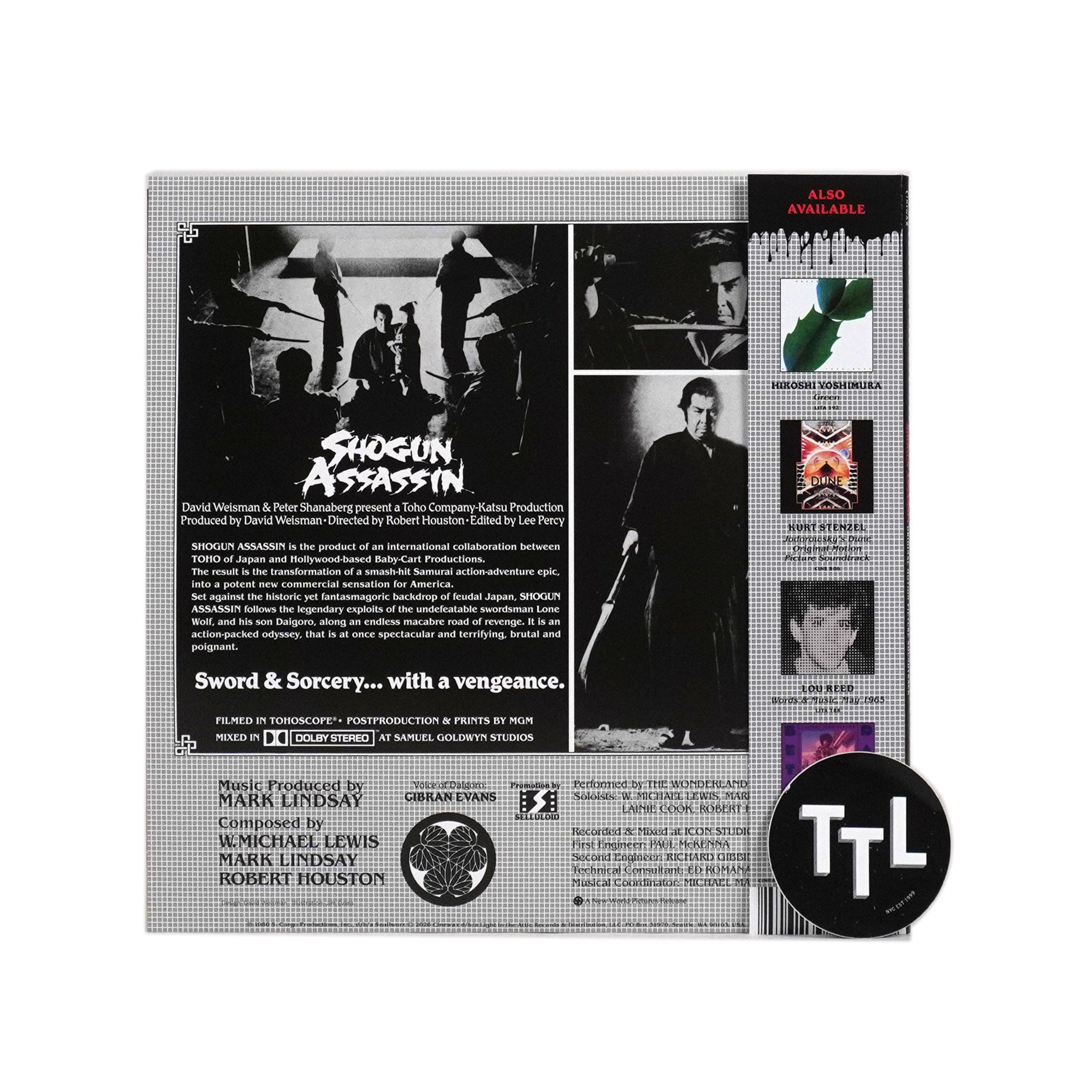 Shogun Assassin: Original Soundtrack (Colored Vinyl) Vinyl LP