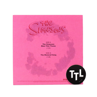 The Simpsons: Main Title Theme (Die-Cut Pic Disc) Vinyl 10"