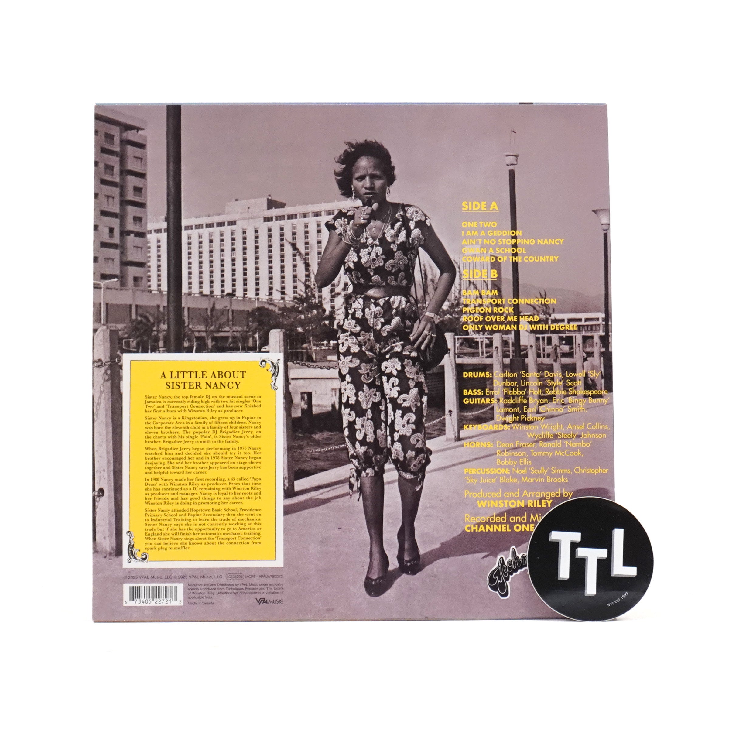 Sister Nancy: One Two Vinyl LP – TurntableLab.com