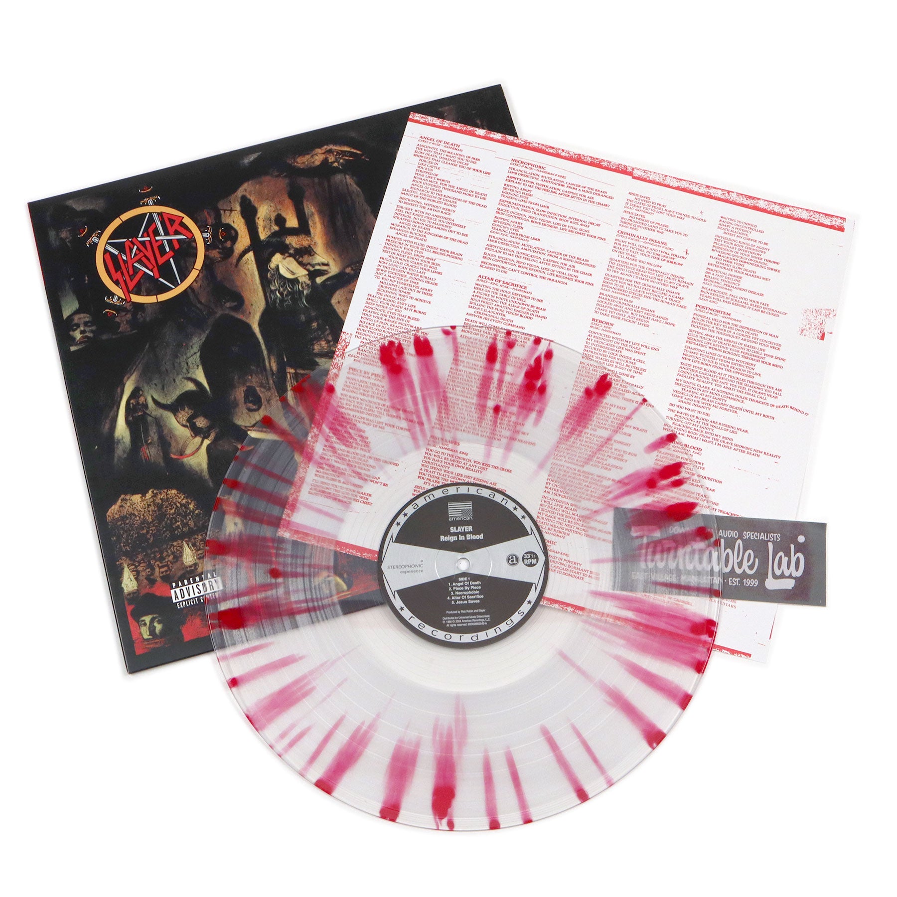 Slayer: Reign In Blood (Indie Exclusive Colored Vinyl) Vinyl LP TurntableLab.com Slayer: Reign In Blood (Indie Exclusive Colored Vinyl) Vinyl LP TurntableLab.com