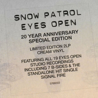 Snow Patrol: Eyes Open (Indie Exclusive Colored Vinyl) Vinyl LP