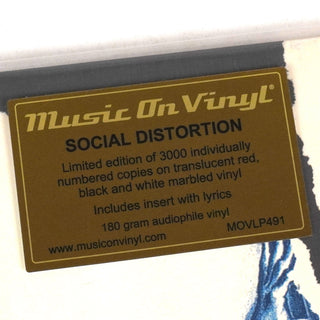 Social Distortion: Social Distortion (180g, Import, Colored Vinyl) Vinyl LP