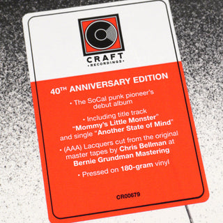 Social Distortion: Mommy's Little Monster (180g) Vinyl LP