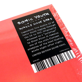 Sonic Youth: Walls Have Ears (Colored Vinyl) Vinyl 2LP