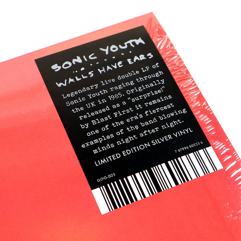 Sonic Youth: Walls Have Ears (Colored Vinyl) Vinyl 2LP