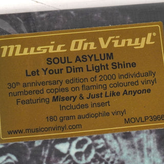 Soul Asylum: Let Your Dim Light Shine (180g, Flaming Colored Vinyl) Vinyl 2LP