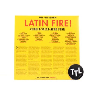 Soul Jazz Records: Latin Fire! Tropical Dance Music From Discos Fuentes, Colombia 1956-83 Vinyl 2LP