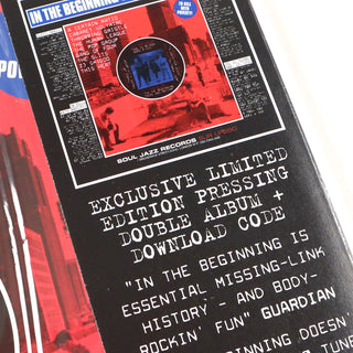 Soul Jazz Records: In The Beginning There Was Rhythm Vinyl 2LP