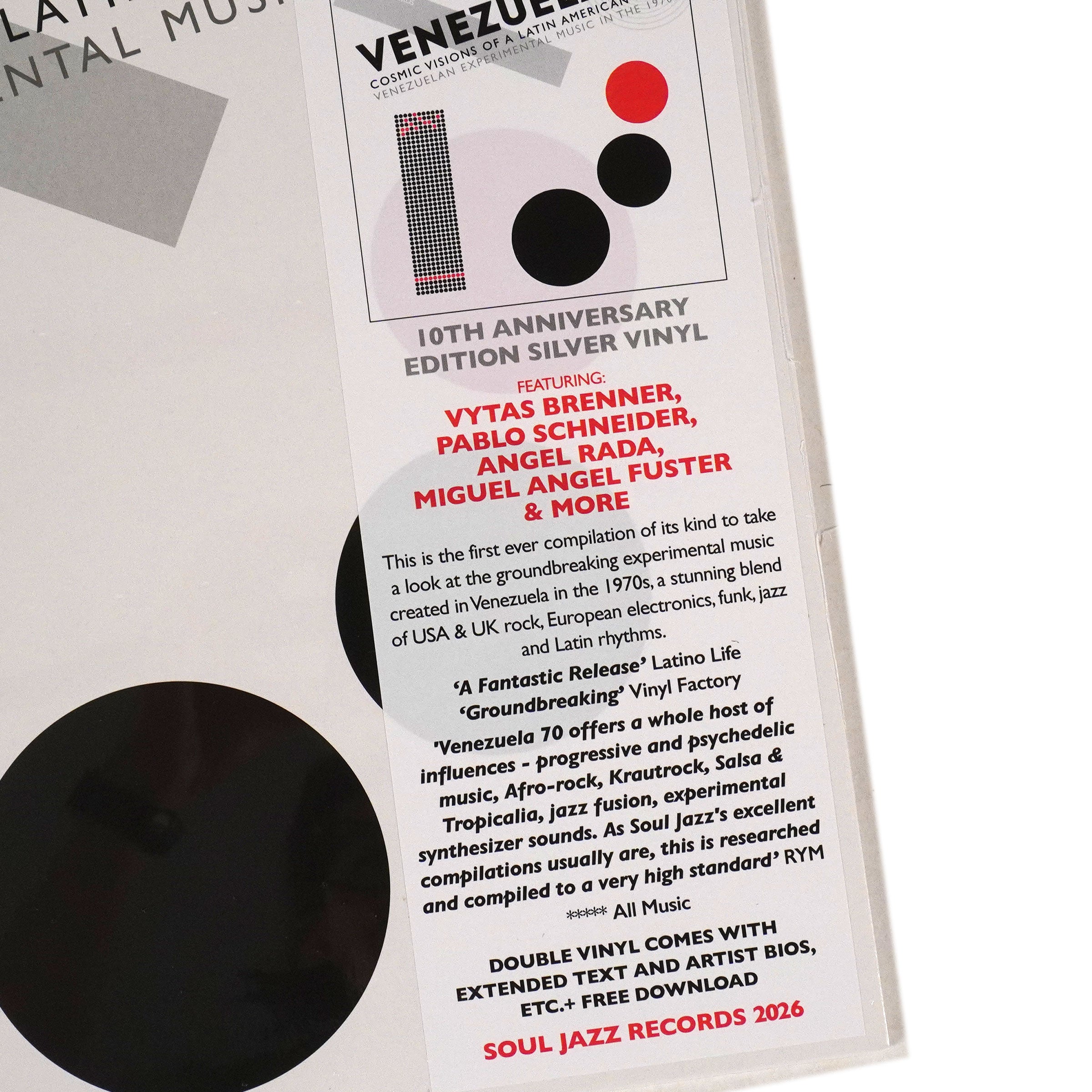 Soul Jazz Records: Venezuela 70 - Venezuelan Experimental Rock In