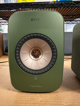 KEF: LSX II Powered Speakers - Olive Pair (Open Box Special)