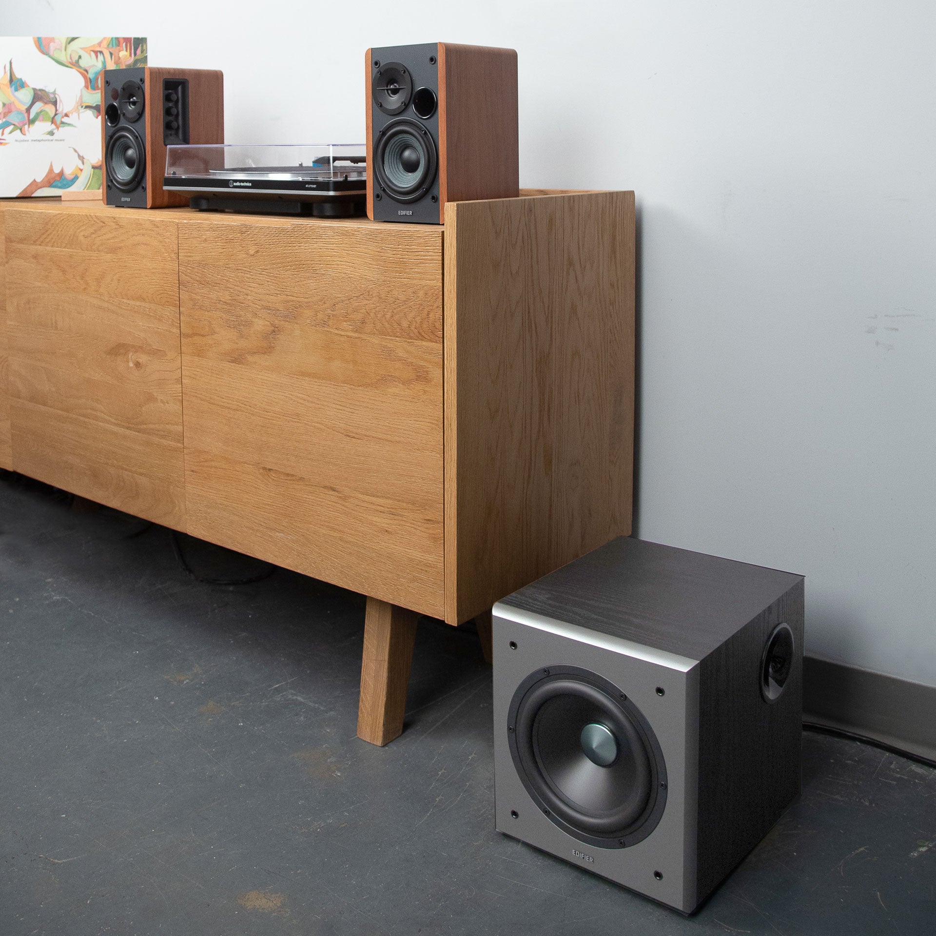 Edifier: R1280DBs / T5 Subwoofer / Speaker Bundle — TurntableLab.com