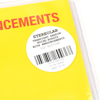 Stereolab: Transient Random-Noise Bursts With Announcements Vinyl 2LP
