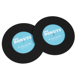Stokyo: Dr. Suzuki The Donuts 7" Slipmats - Black (Pair)