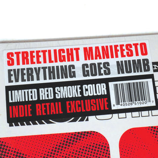 Streetlight Manifesto: Everything Goes Numb (Indie Exclusive Colored Vinyl) Vinyl 2LP