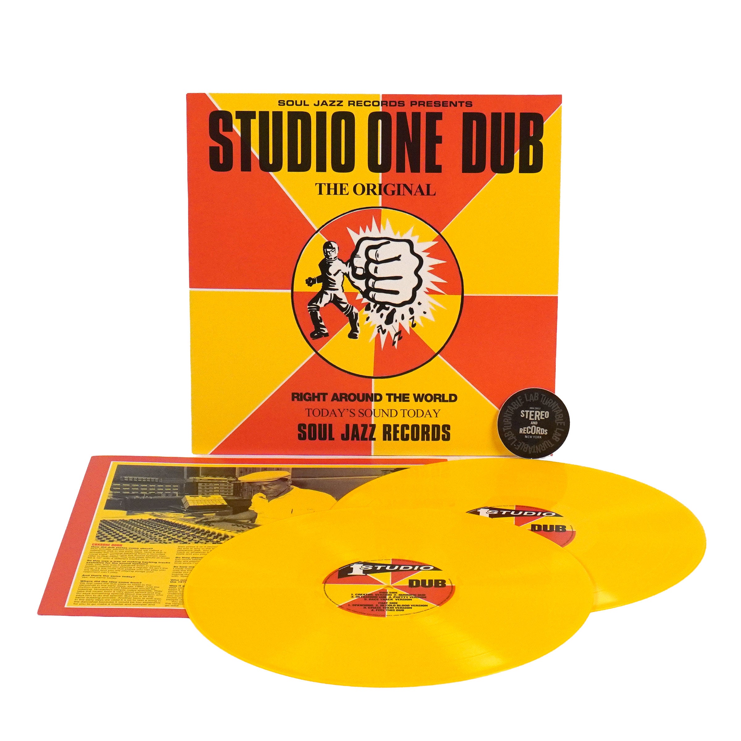 Soul Jazz Records: Studio One Dub (Yellow Colored Vinyl) Vinyl 2LP