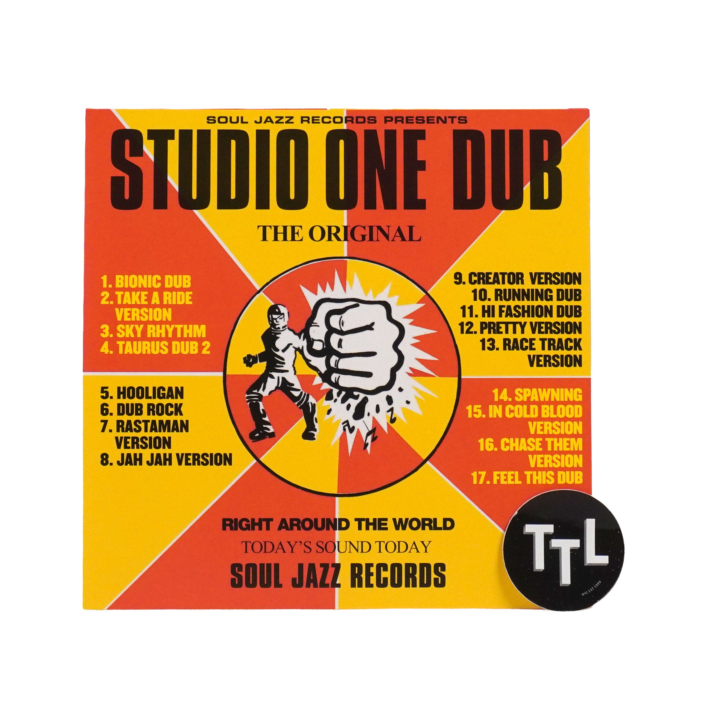 Soul Jazz Records: Studio One Dub (Yellow Colored Vinyl) Vinyl 2LP