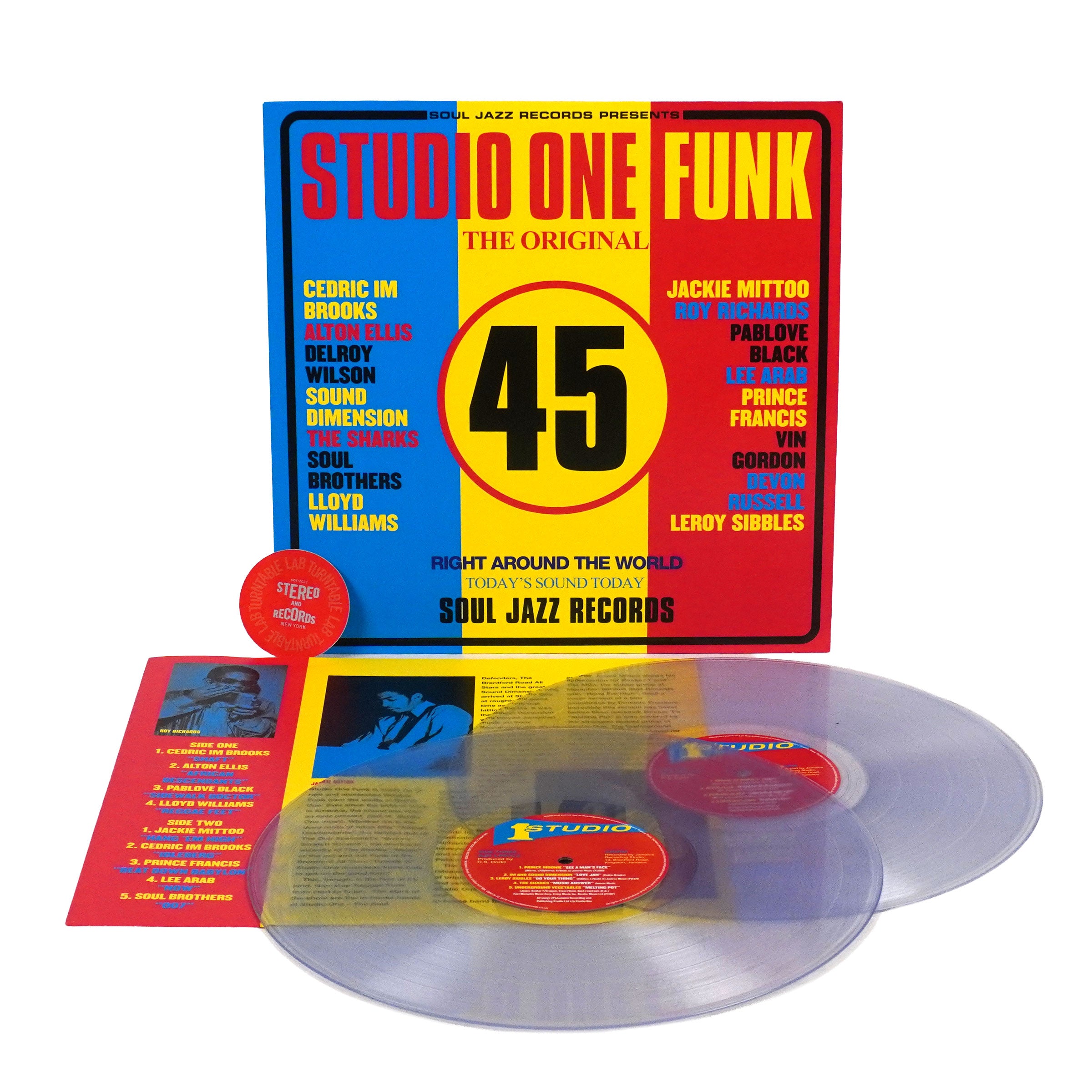 Soul Jazz Records: Studio One Funk (Clear Colored Vinyl) Vinyl 2LP