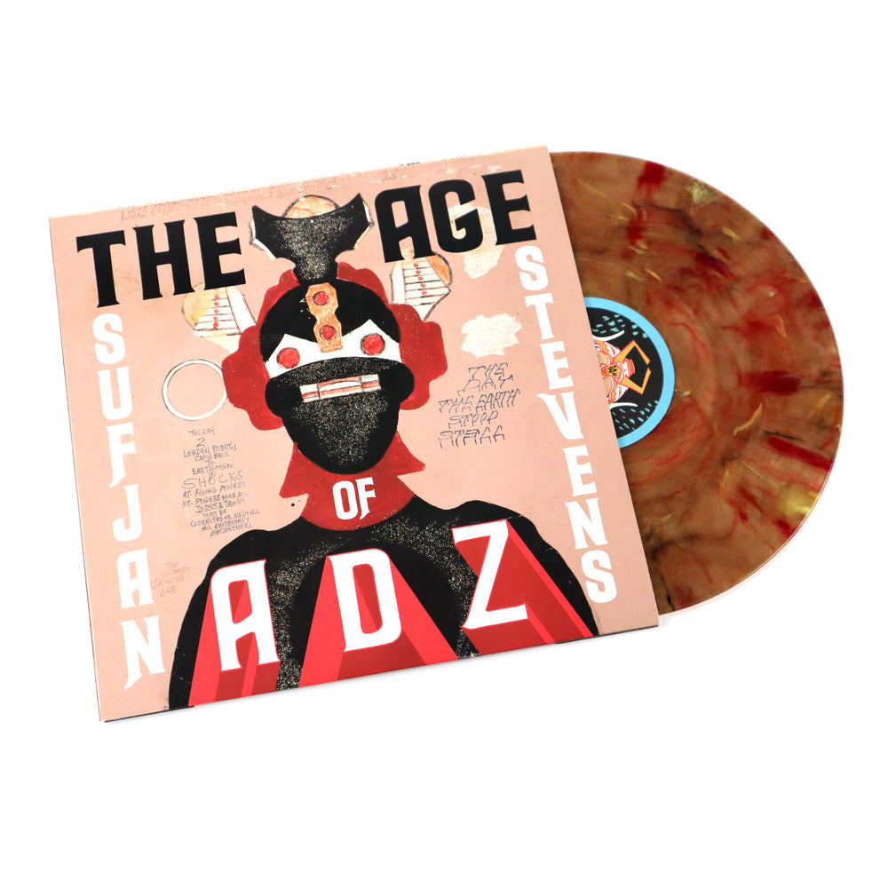 Sufjan Stevens: The Age Of Adz (Indie Exclusive Colored Vinyl) Vinyl 2LP