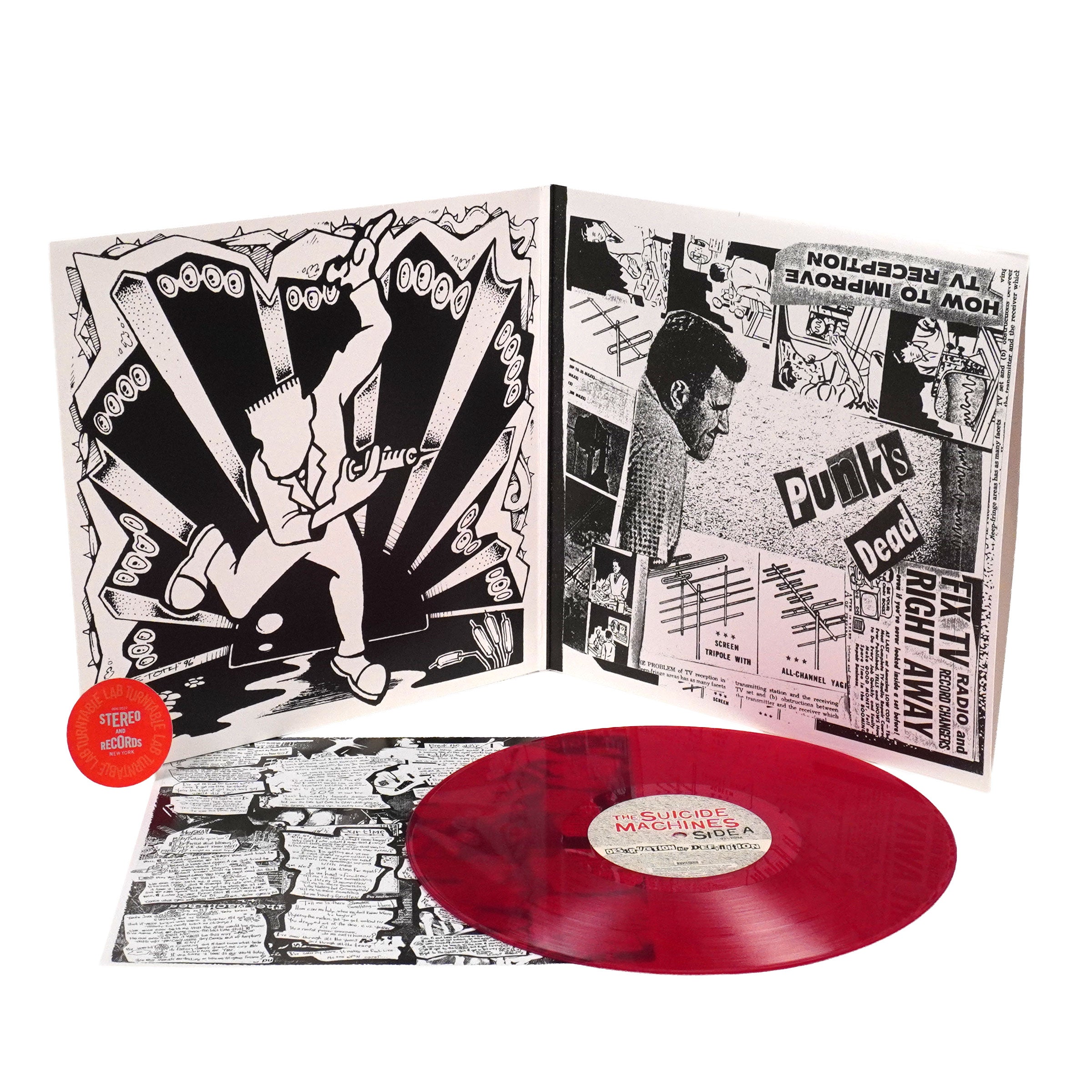 新品未開封 Suicide Machines Destruction Vinyl The Suicide Machines: Destruction By Definition (Colored Vinyl