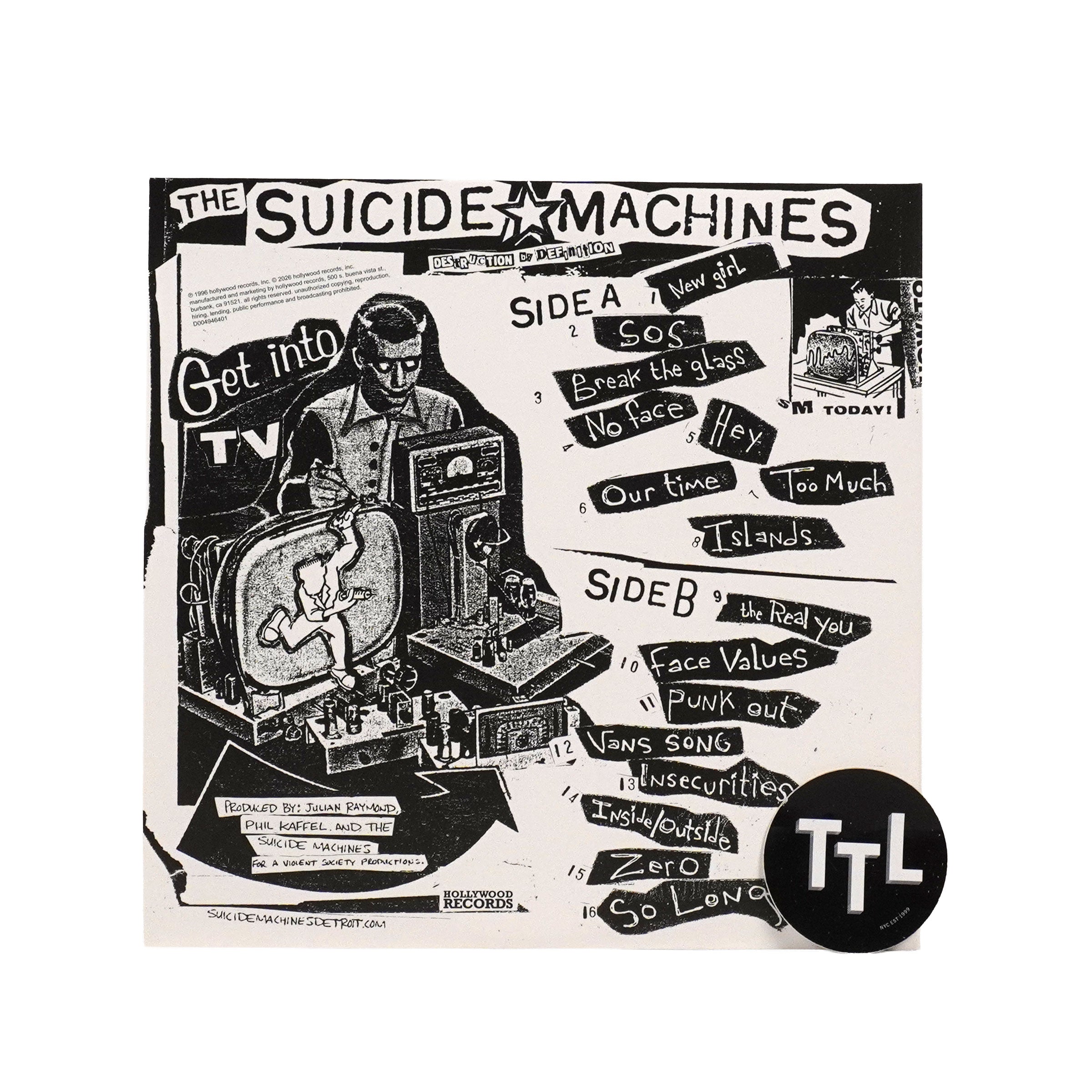 The Suicide Machines: Destruction By Definition (Colored Vinyl
