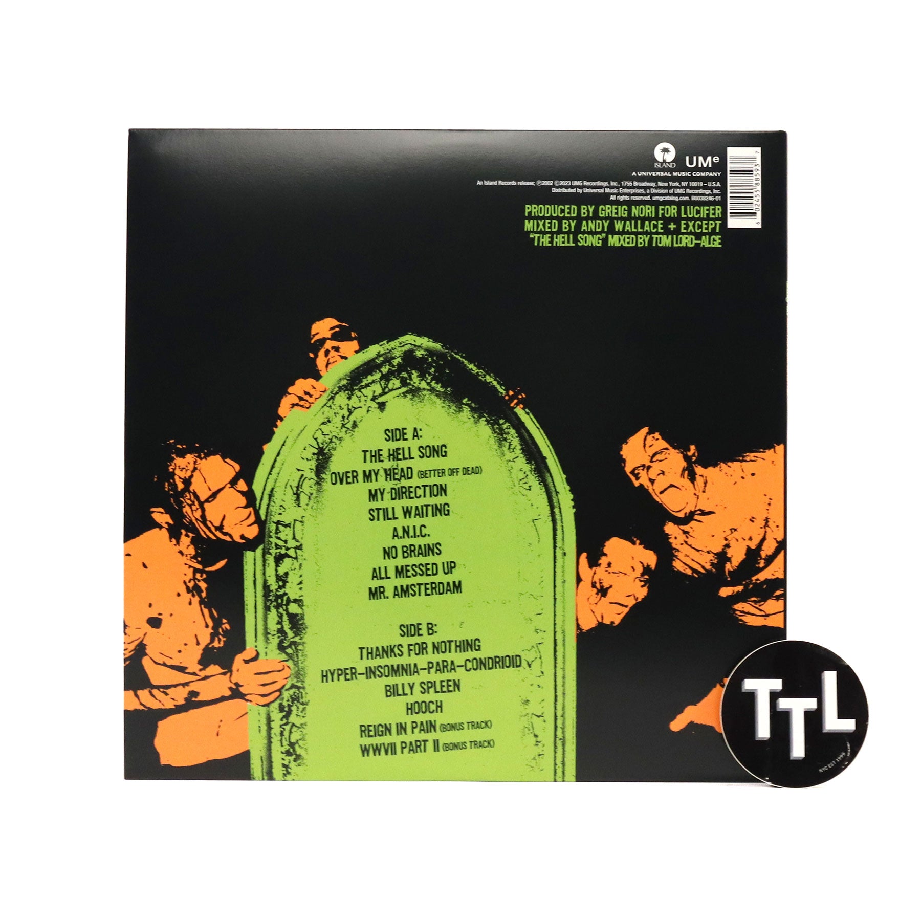 Sum 41: Does This Look Infected? (Colored Vinyl) Vinyl LP ...