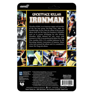 Super7: Ghostface Killah - Ironman Reaction Figure