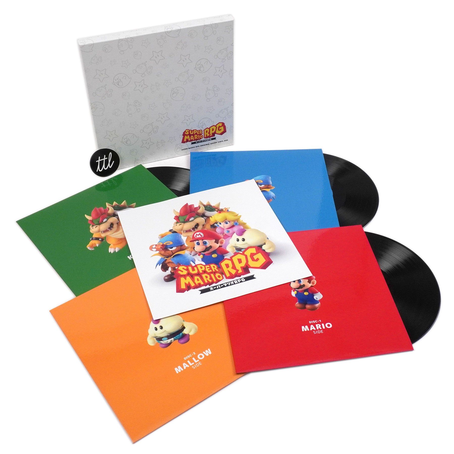スーパーマリオRPG Original Sound Vinyl Box 4LP Super Mario RPG: Original Sound (Japan Import) Vinyl 4LP