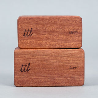 Sure Shot: Wooden Case for 45 Adaptors - Turntable Lab Edition