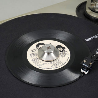Sure Shot: 45 Record Adaptor + Clamp (120g) - Turntable Lab Edition
