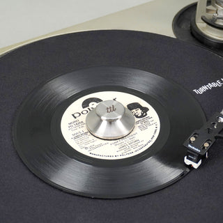 Sure Shot: 45 Record Adaptor + Clamp (120g) - Turntable Lab Edition