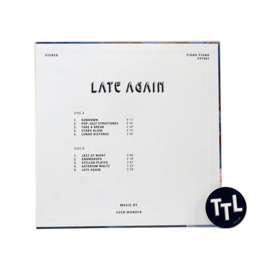 Sven Wunder: Late Again Vinyl LP