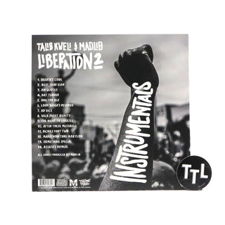 Madlib: Liberation 2 Instrumentals Vinyl 2LP