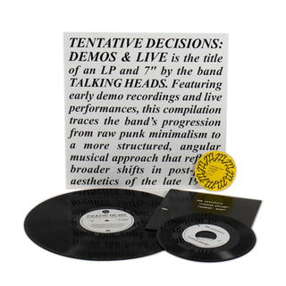 Talking Heads: Tentative Decisions - Demos & Live Vinyl LP+7"