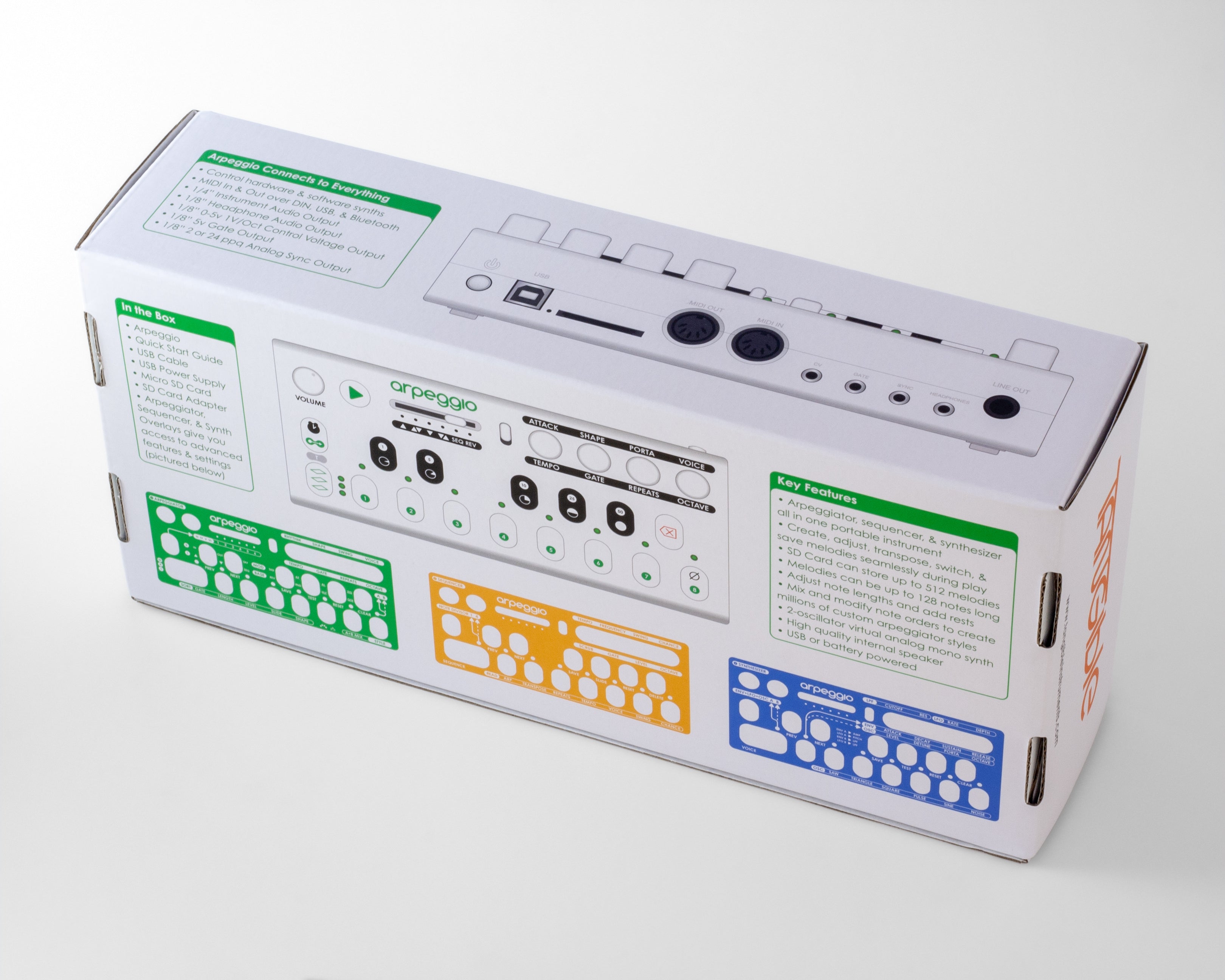 Tangible Instruments: Arpeggio Portable Synthesizer –