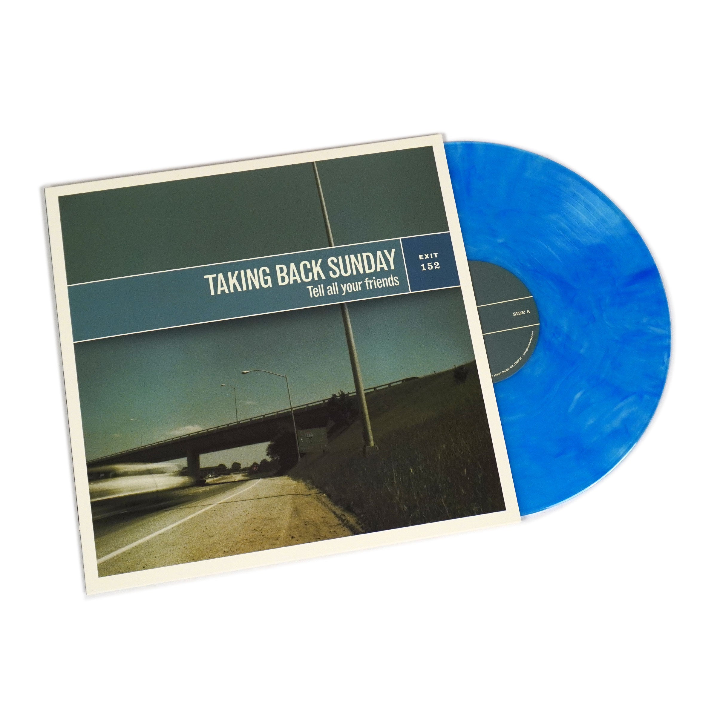 Taking Back Sunday: Tell All Your Friends (Blue Colored Vinyl
