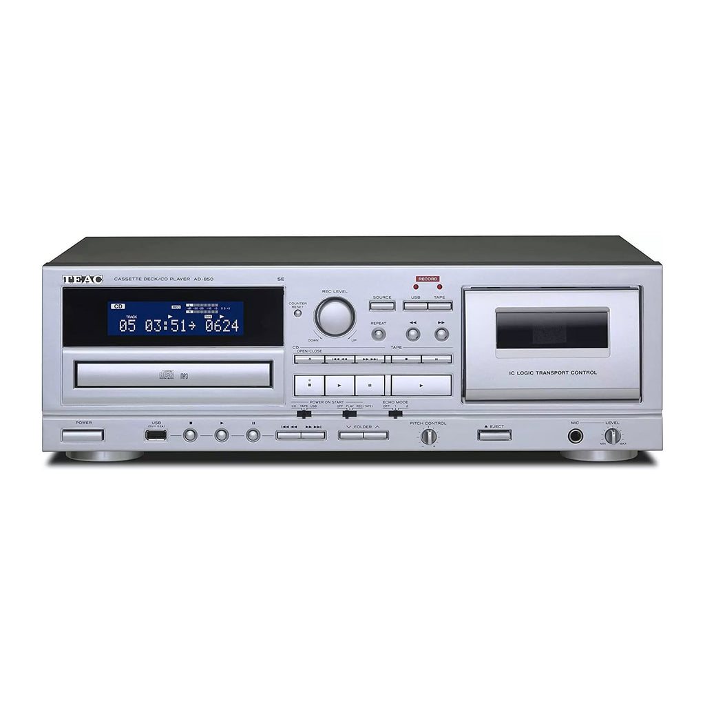 Teac: AD-850 Cassette Player / CD Player / USB Recorder (AD850SES) - S ...