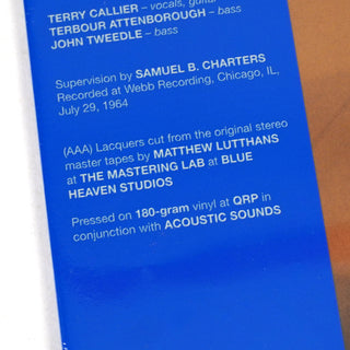 Terry Callier: The New Folk Sound of Terry Callier (180g) Vinyl LP