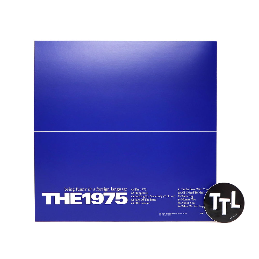 The 1975: Being Funny In A Foreign Language (Indie Exclusive Colored Vinyl) Vinyl LP