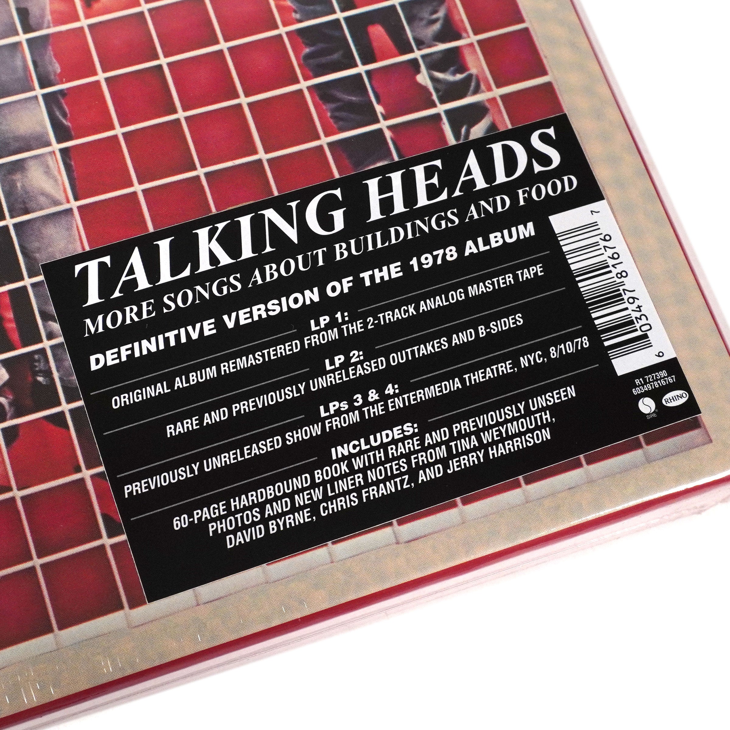 TALKING HEADS / MORE SONGS レコード 4LP BOX Talking Heads: More Songs About Buildings and Food - Deluxe