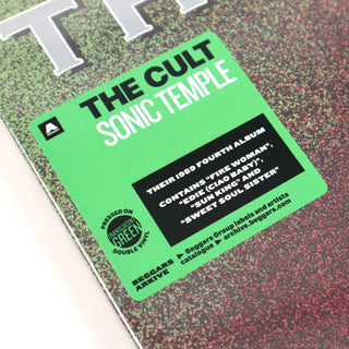The Cult: Sonic Temple - 30th Anniversary (Indie Exclusive Colored Vinyl) Vinyl 2LP
