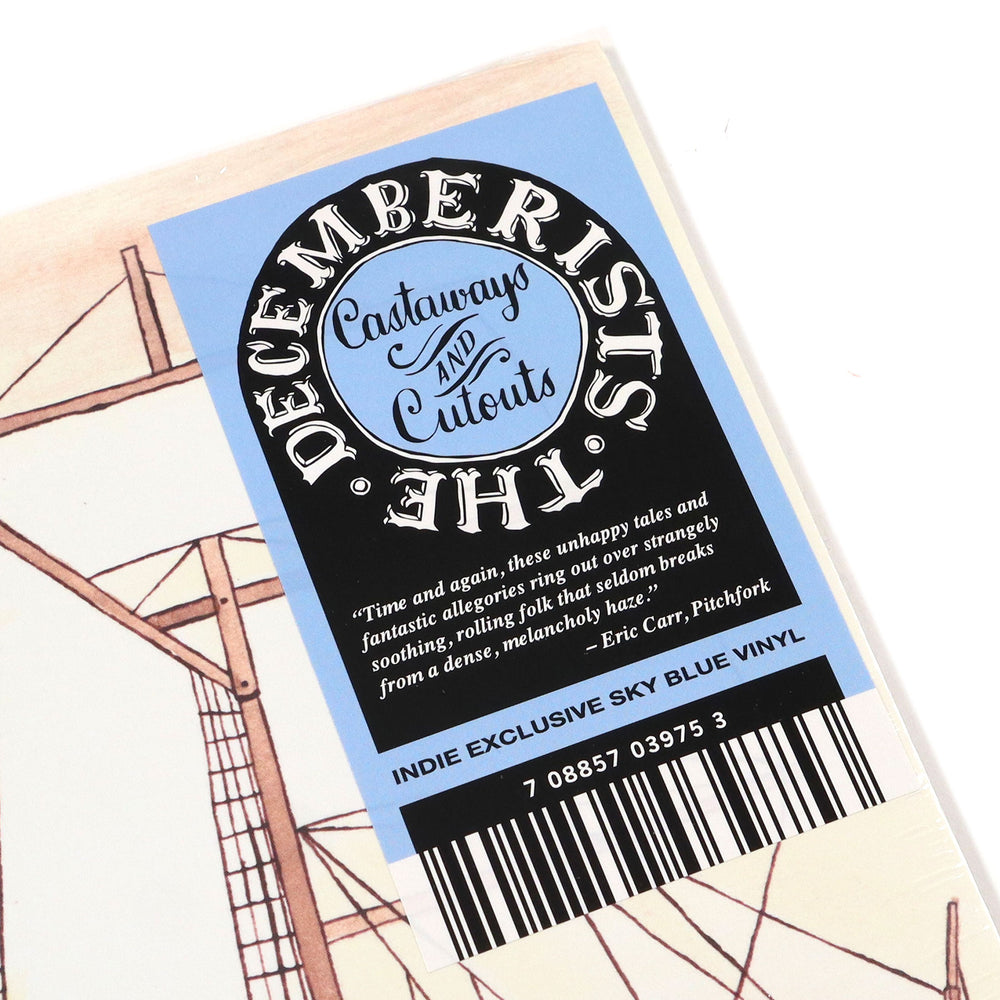 Decemberists Merch The Decemberists: Castaways And Cutouts (Indie Exclusive Colored Vinyl ...